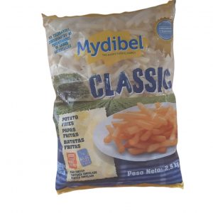 Papas fritas congeladas 2.5 Kg